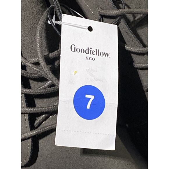 Men's Jerad Chukka Ankle Dress Boots Goodfellow & Co Gray Size 7 New With Tags - Picture 7 of 9